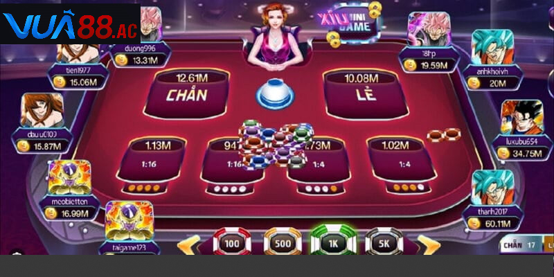 Web chơi xóc đĩa chất lượng có tốc độ nạp rút nhanh chóng